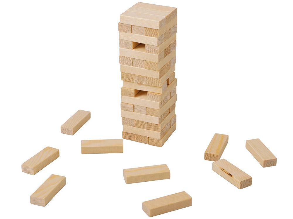Настольная игра из дерева "Башня" в деревянной коробке