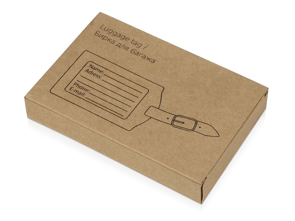 Багажная бирка «Consul», темно-серый