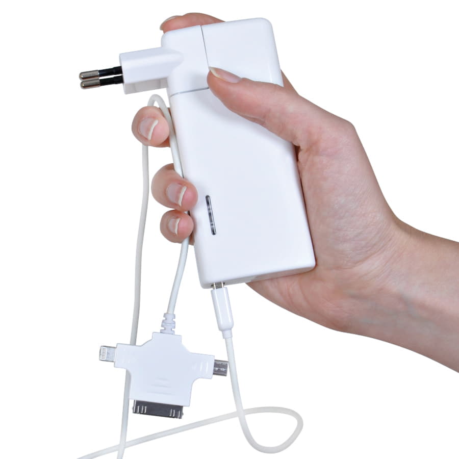 Универсальный аккумулятор "Connector" (6000mAh),5х11х3см,пластик, шт