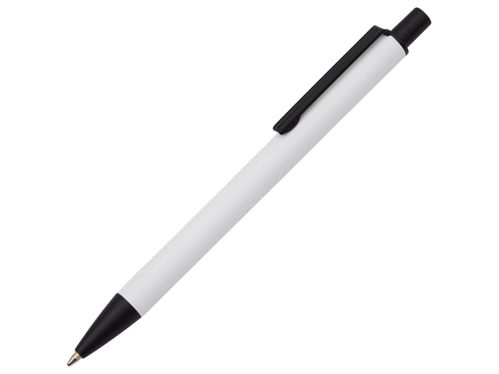 Ручка металлическая шариковая "Groove M Recy", белый