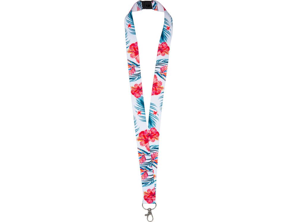 Ланъярд под сублимацию с карабином и замком обрыва, 2,5 см