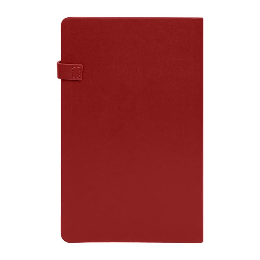 Ежедневник недатированный Spirit , А5, красный, кремовый блок