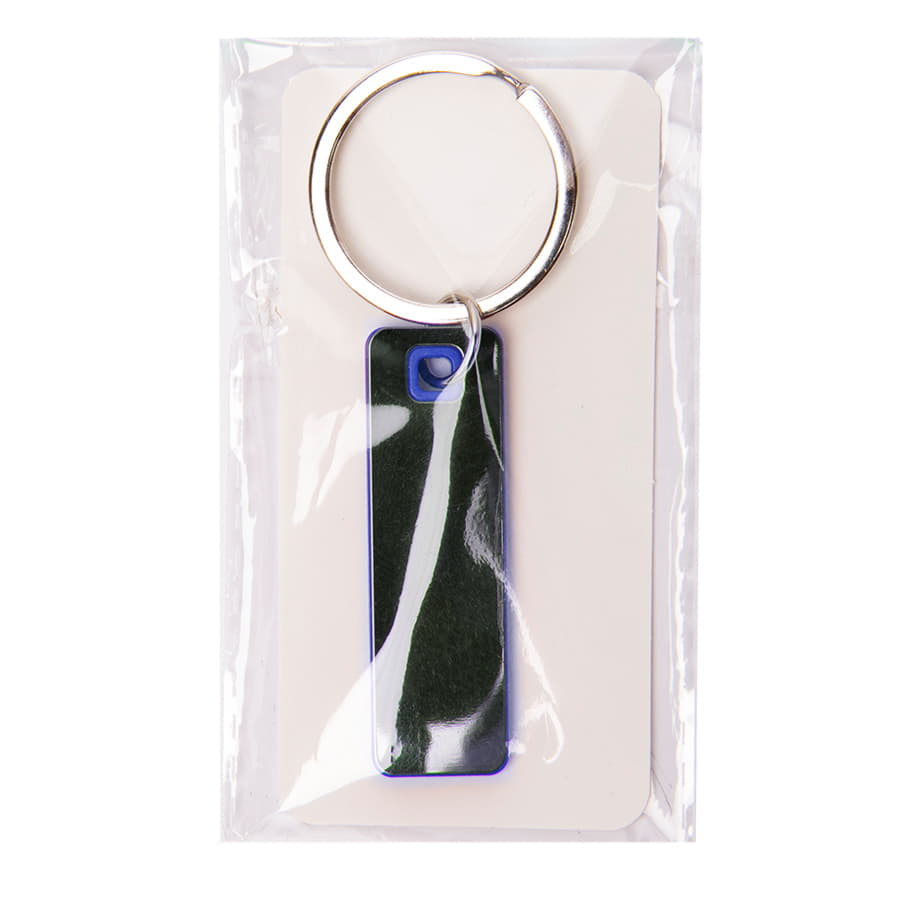 Брелок TONER STICK; 5,28 x 1,6 x 0,42 см; синий; металл/пластик