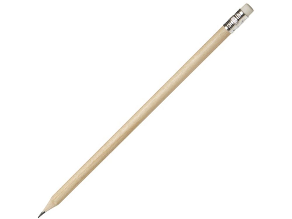 Graffo карандаш с ластиком - Натуральный