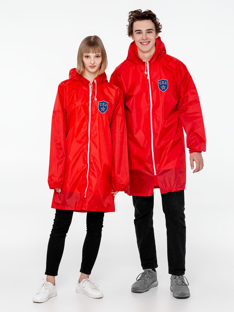 Дождевик СКА, красный, размер XS Дождевик СКА, красный, размер XS