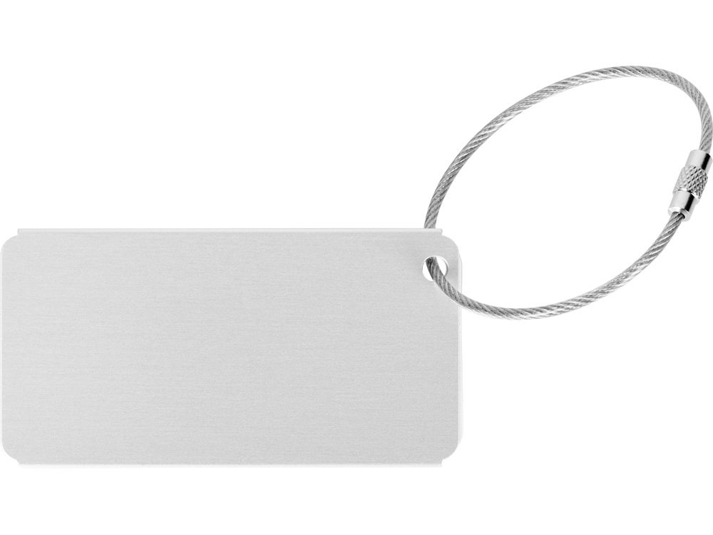 Бирка для багажа "Travel", серебристый