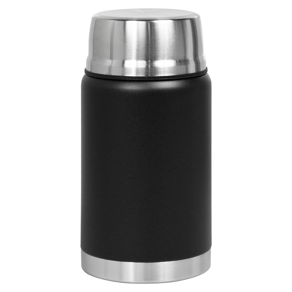 Термос для еды Tonsberg, 620 мл, металлический, черный