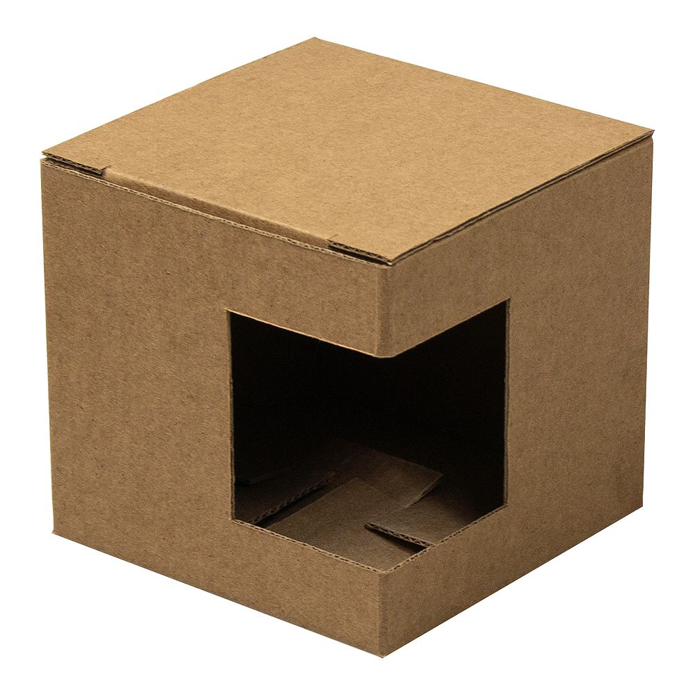 Коробка для кружки с окном крафтовая Casa Grande Classic