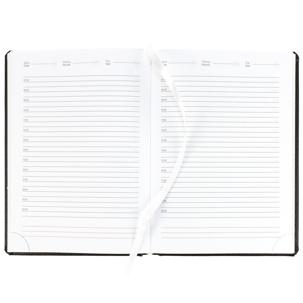 Ежедневник Sagrin, недатированный, черный