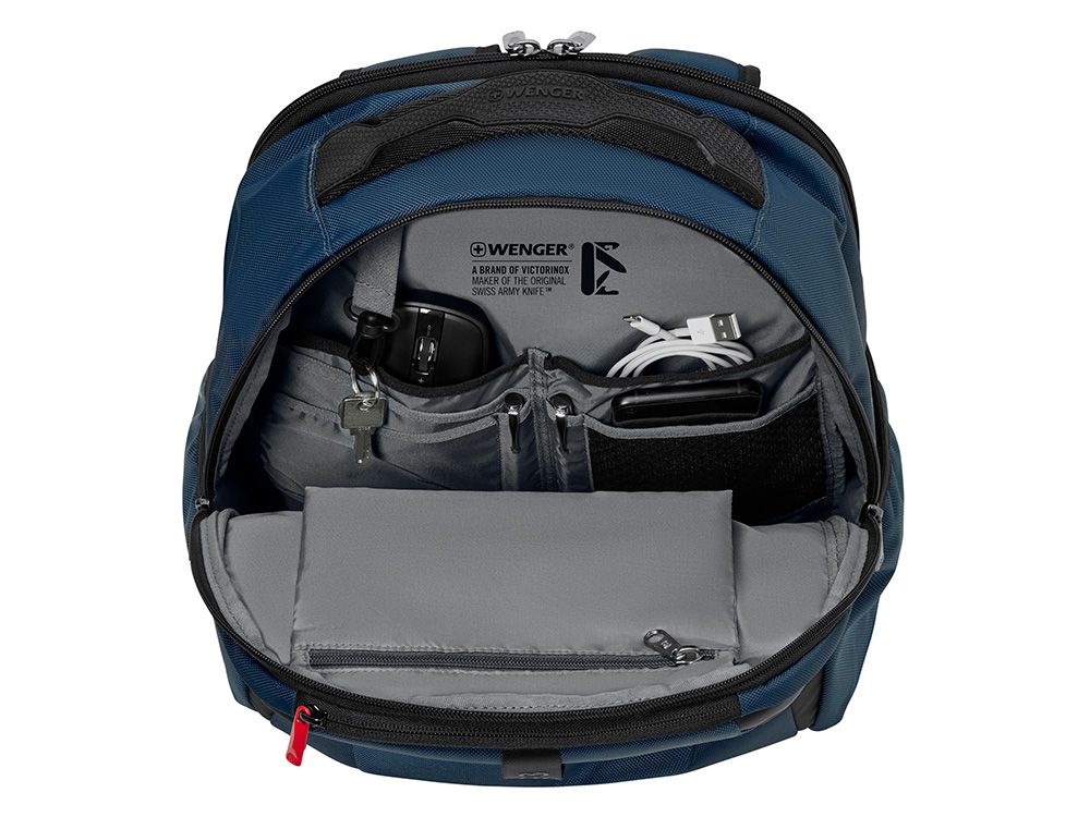 Рюкзак WENGER XE Professional 15.6", синий, переработанный ПЭТ/Полиэстер, 32х22х44 см, 23 л.