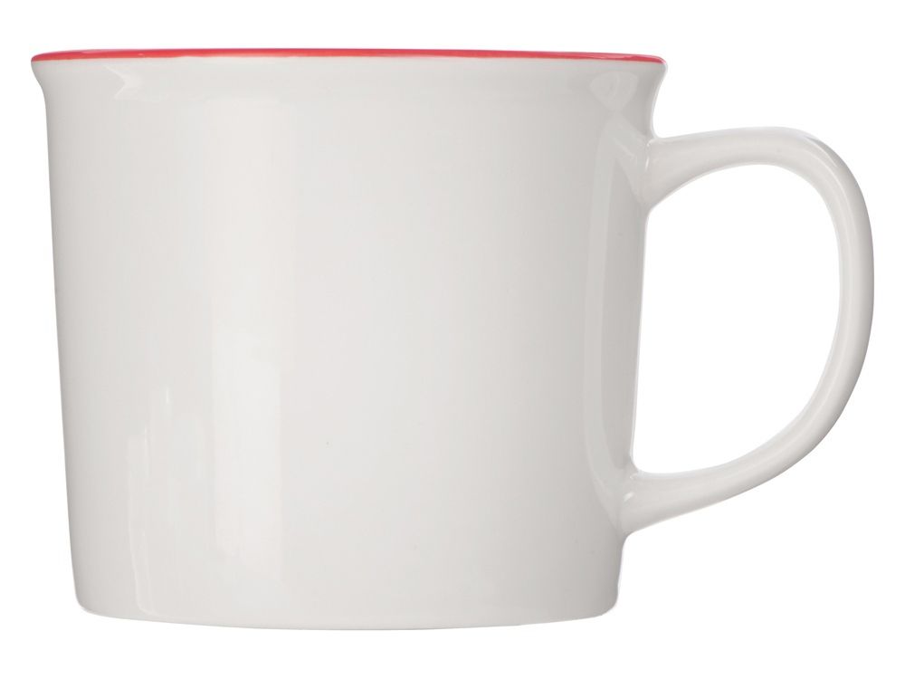 Кружка "Nancy Line", белый/красный