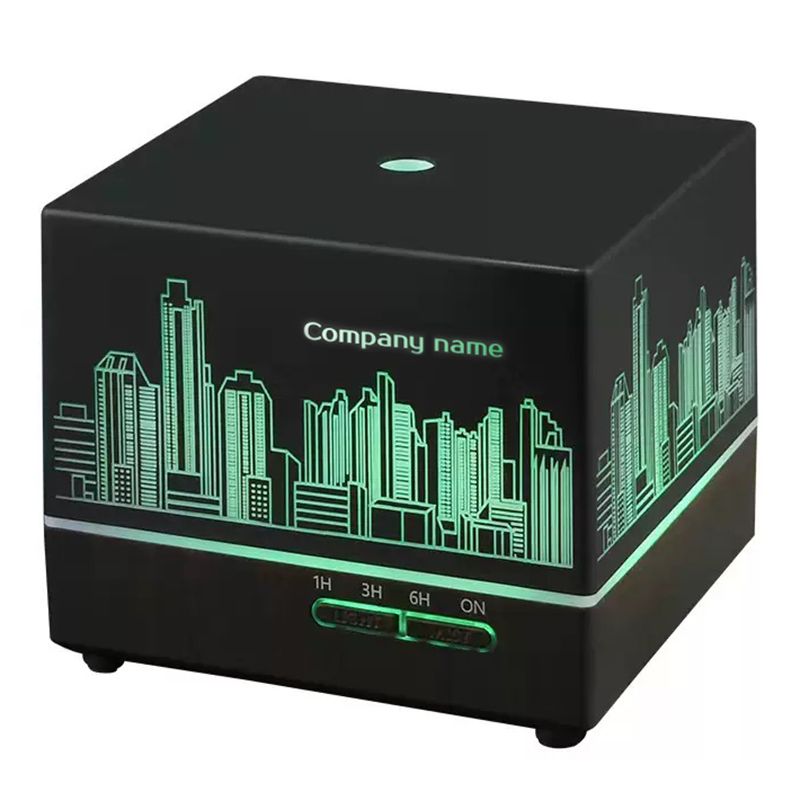 Светодиодный USB увлажнитель Wisdom, черный