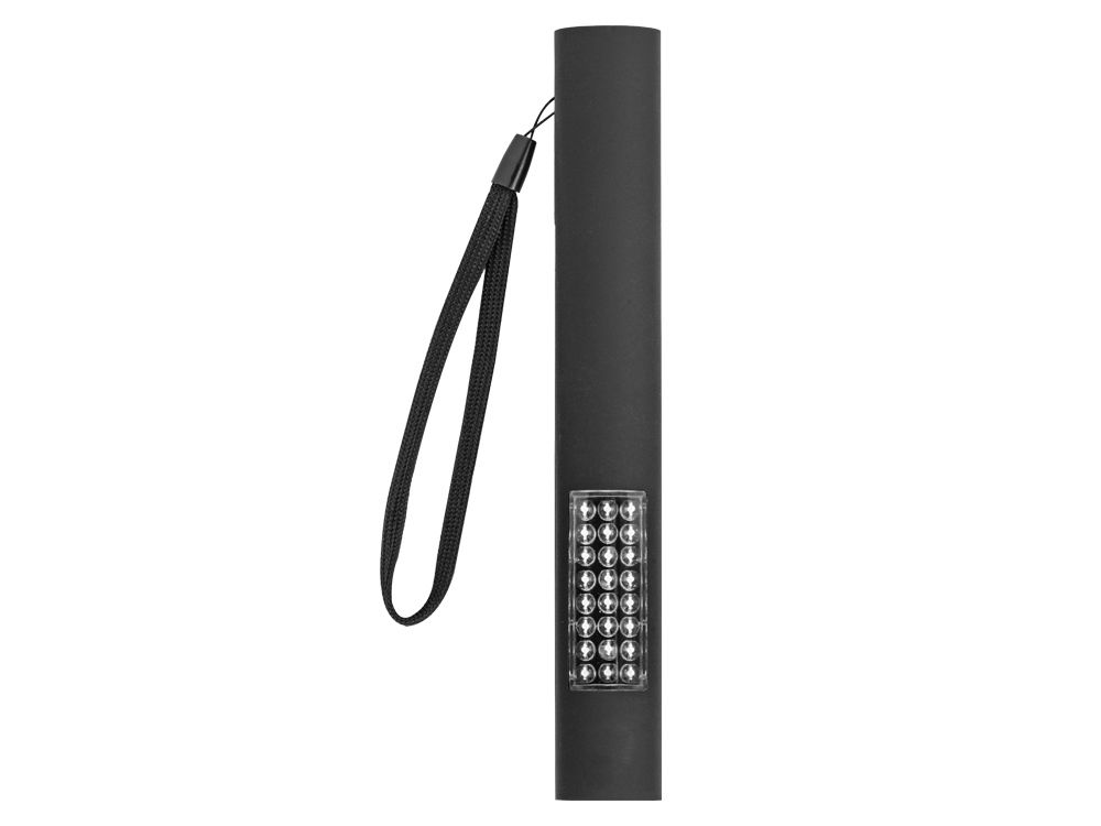 Магнитный фонарик «Tau», 28 светодиодов, черный