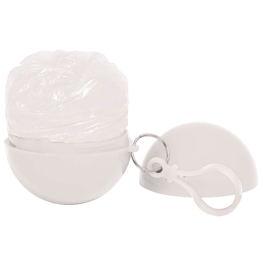 Дождевик "Promo"; белый; универсальный размер, D=6,3 см; полиэтилен, пластик Дождевик "Promo"; белый; универсальный размер, D=6,3 см; полиэтилен, пластик