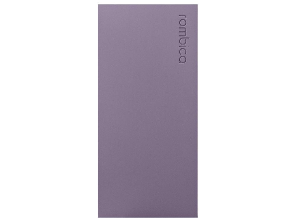 Внешний аккумулятор Rombica NEO ARIA Orchid, 10000мАч, Soft-touch, PD, QCharge, Type-C, сиреневый