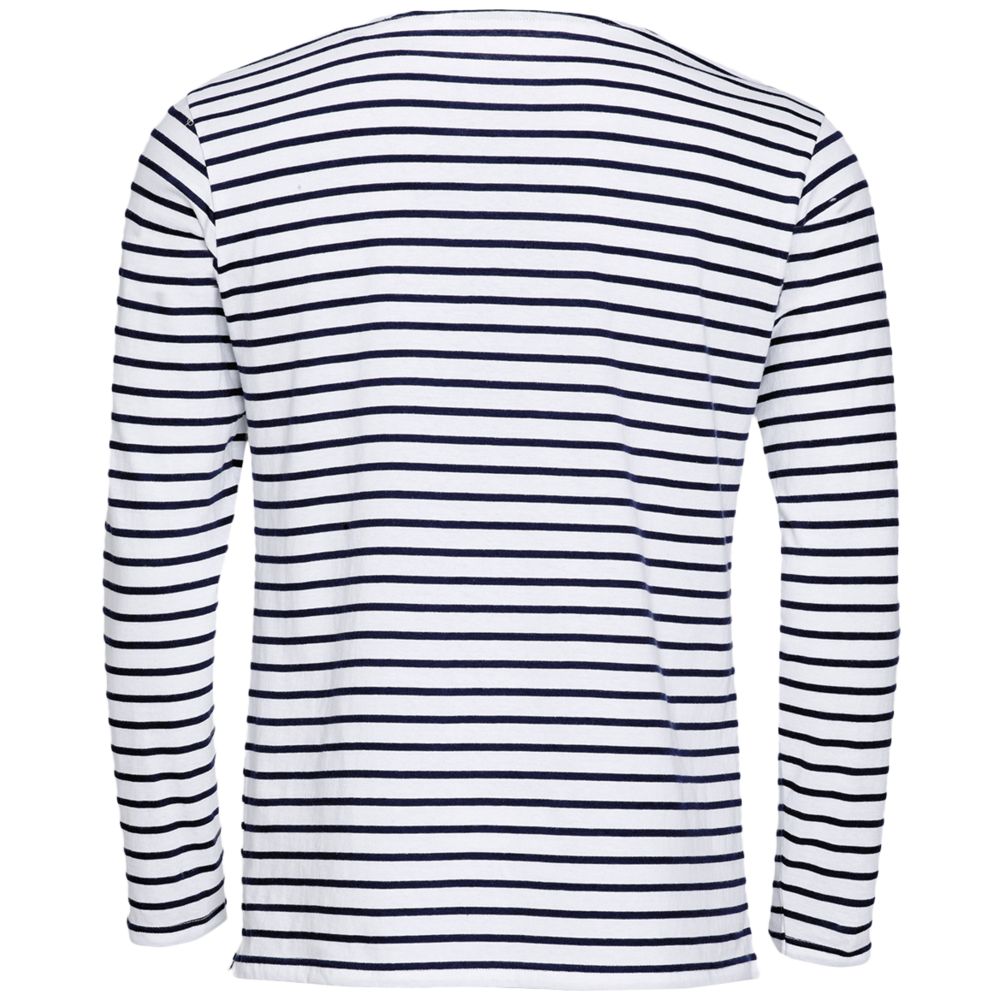 Футболка мужская Marine Men, белый/темно-синий, размер S