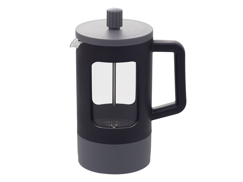 Френч-пресс "Double Tone", черный-серый