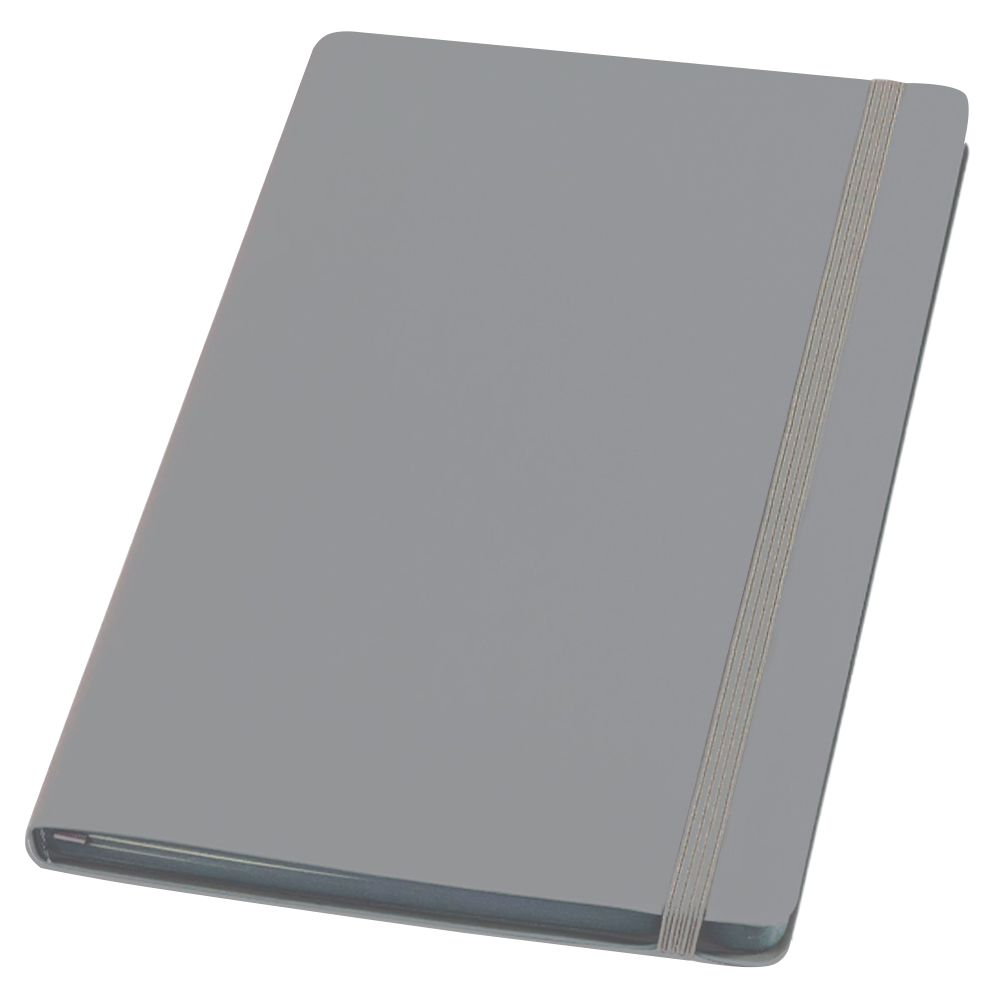 Ежедневник A5 недатированный Dante в мягком переплёте софт-тач, серый