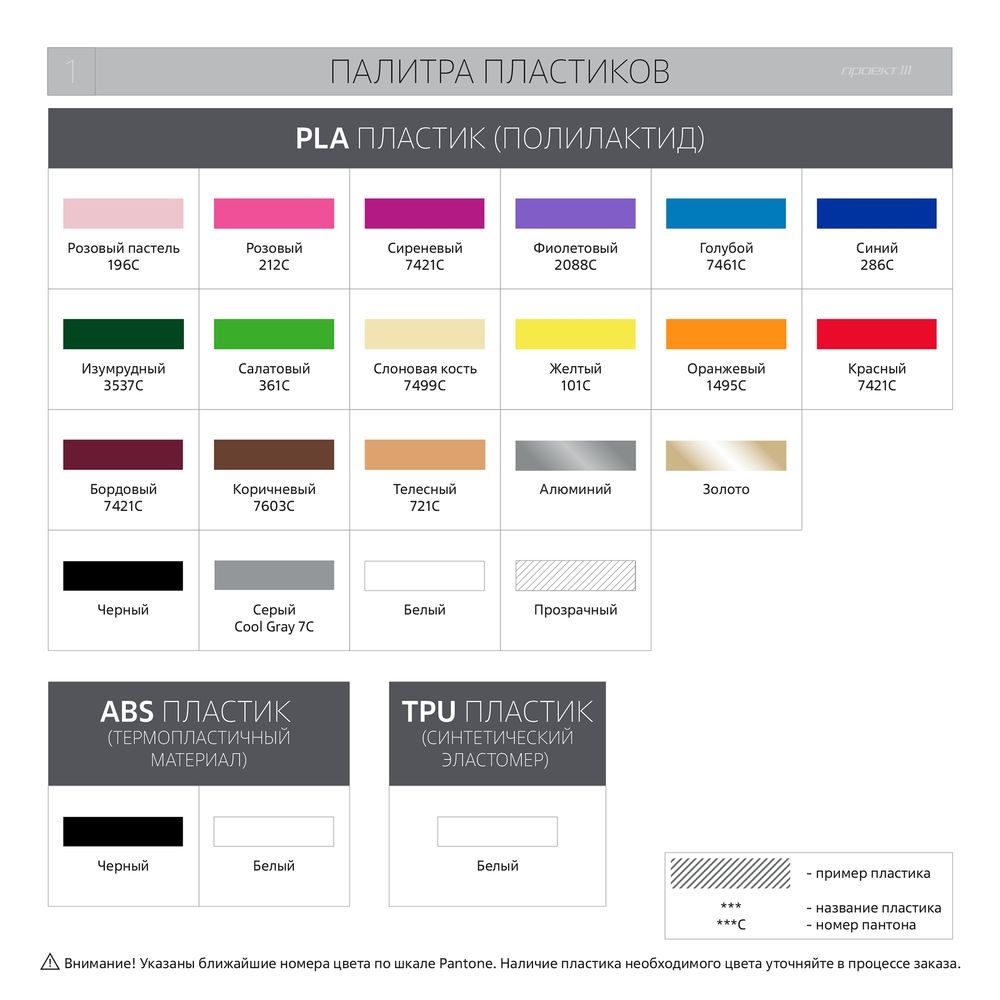 Брелок Impreso, 3D-печать на заказ, квадрат