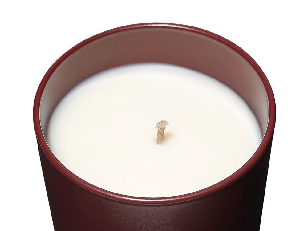 Ароматическая свеча в бордовом стакане Sunset, коллекция Exclusive, 250 мл