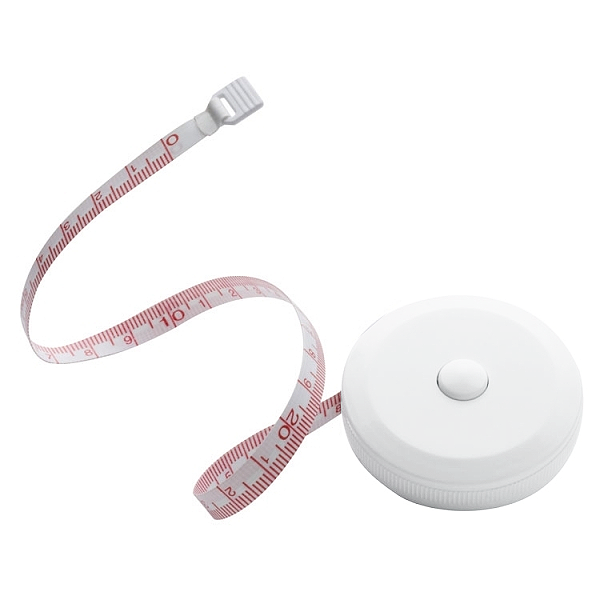 Рулетка Tools Taylor 1,5 метра, пластиковая, с мягкой лентой, белая