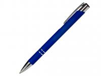 Ручка шариковая, COSMO HEAVY Soft Touch, металл, синий