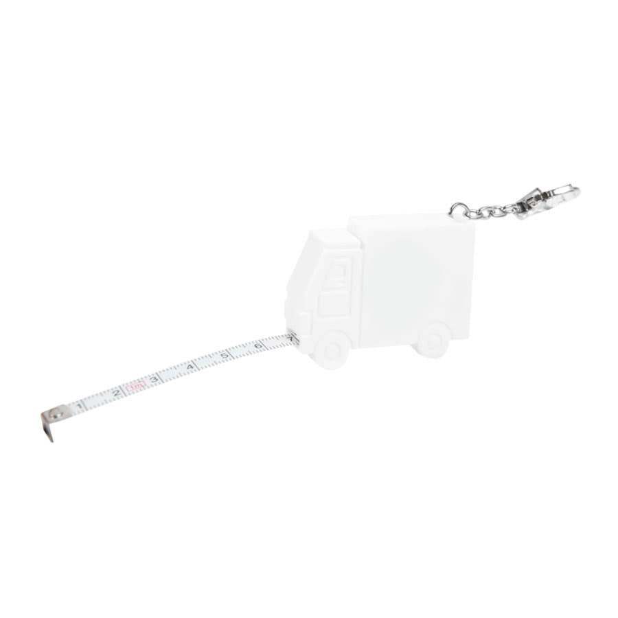 Брелок-рулетка  "Грузовик" (1 м); 5,7х4х1,2 см; пластик