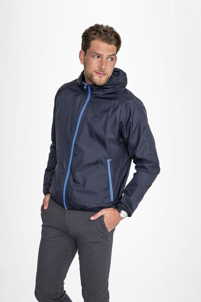 Ветровка Shore темно-синяя, размер XS