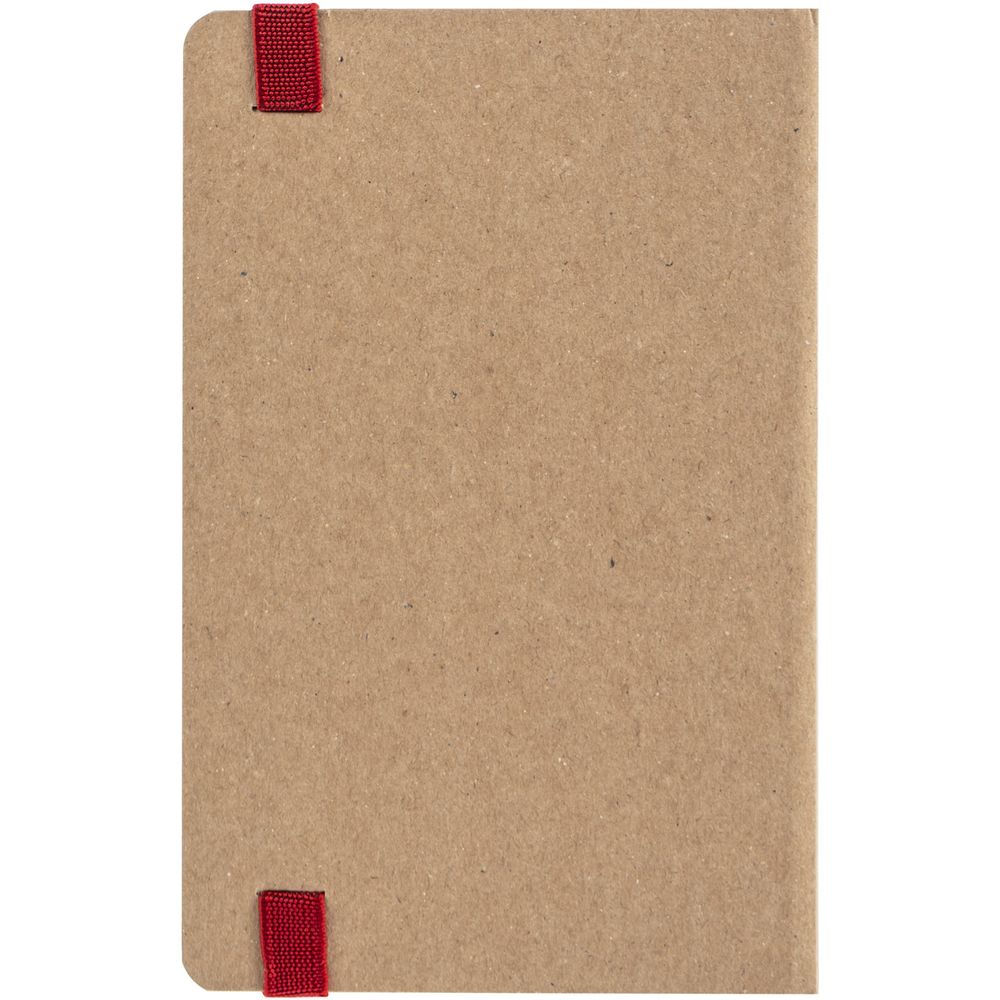 Ежедневник Eco Write Mini, недатированный, с красной резинкой