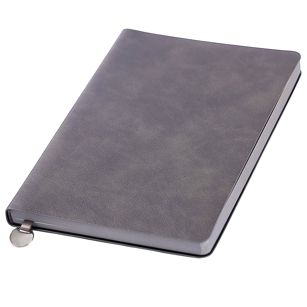 Ежедневник A5 недатированный Impero в мягком переплёте, темно-серый