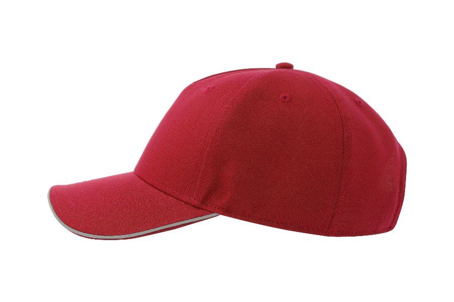 Бейсболка REFLECT-S со светоотражающими деталями, 5 клиньев,  металлическая застежка