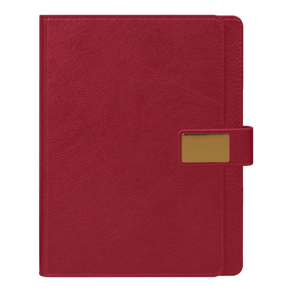 Ежедневник в суперобложке Country Alfa Mocco Business Edition B5, полутвердый, бордовый с золотом