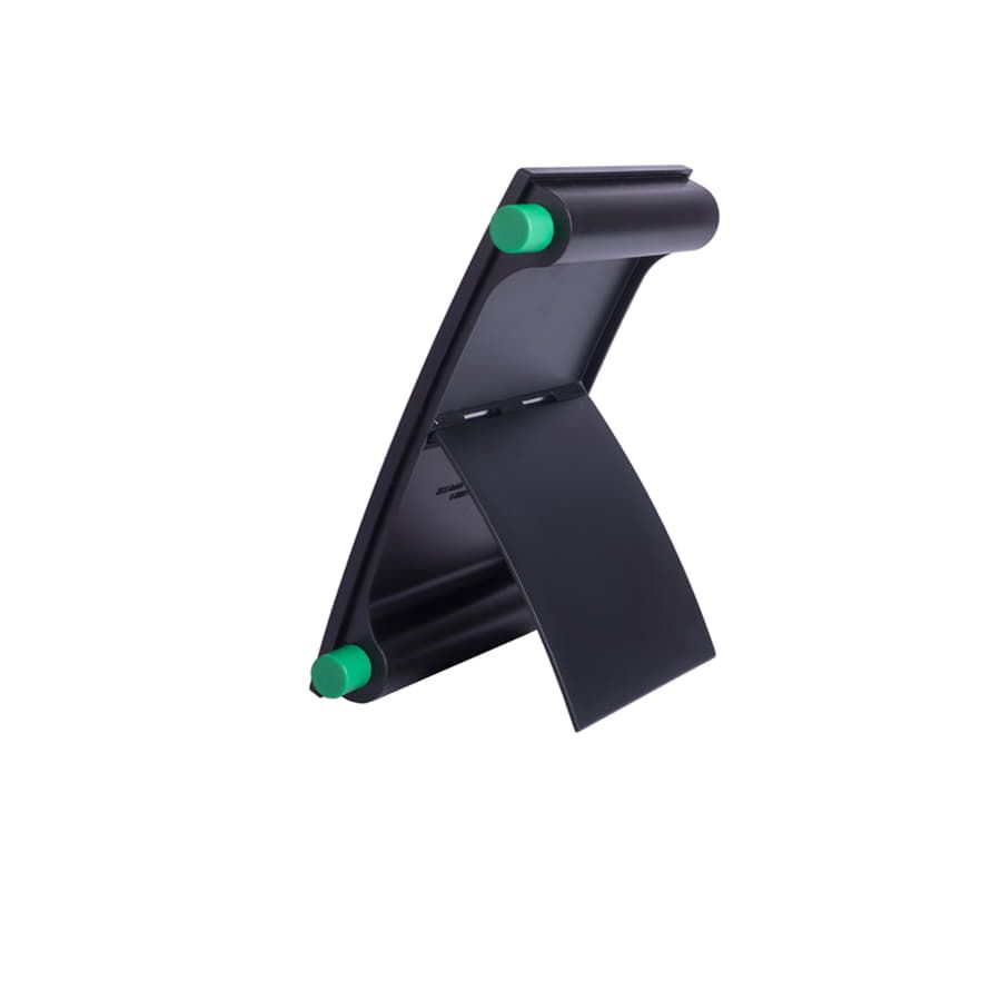 Календарь настольный на 2 года; черный с зеленым; 18х11 см; пластик