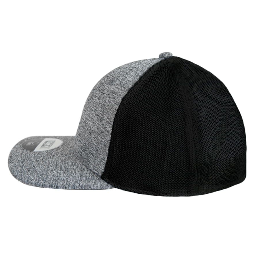 Бейсболка "STRETCH-FIT", 6 клиньев, резинка, S/M, св-серый, 88% полиэстер 12% эластан, 240 г/м2