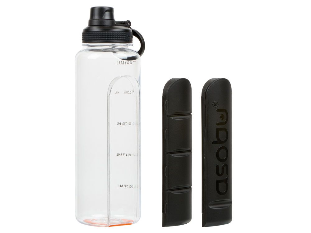 Бутылка для воды «Electrolyte», черный