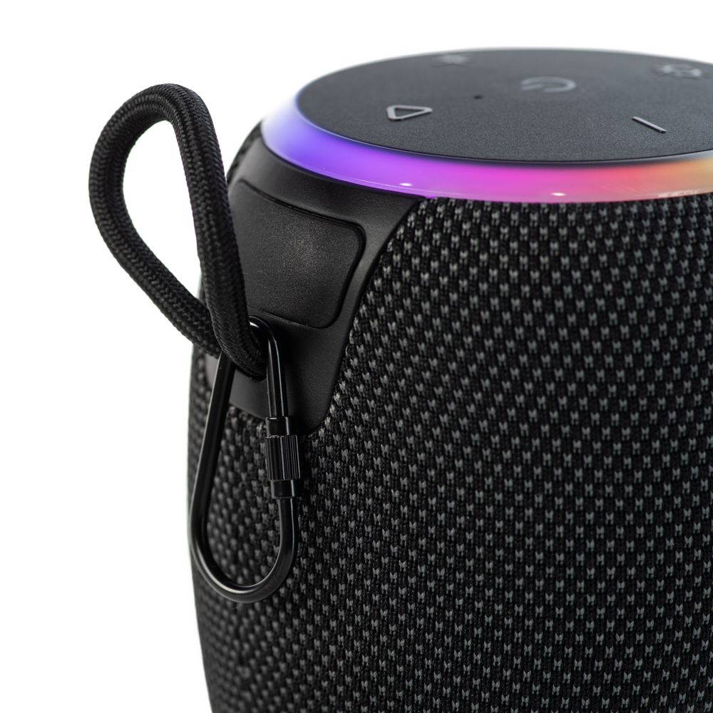 Беспроводная колонка c подсветкой CityWave Pro, черная