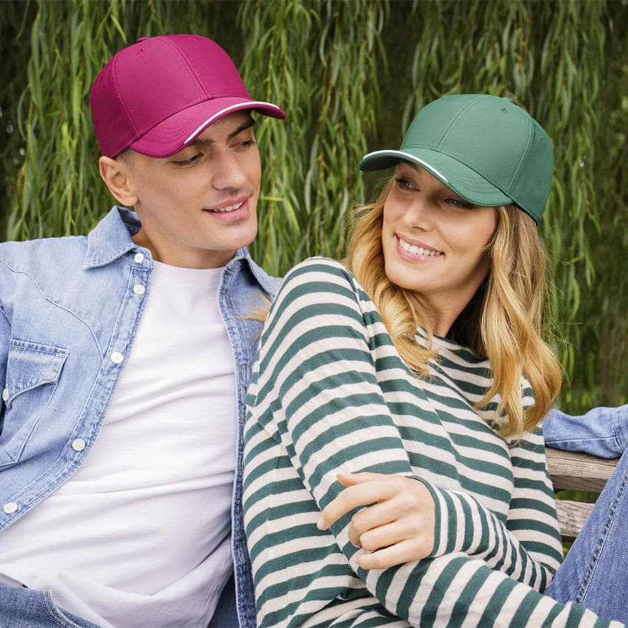 Бейсболка "ESTORIL-S", 6 клиньев, застежка на липучке; белый; 100% полиэстер,  170 г/м2