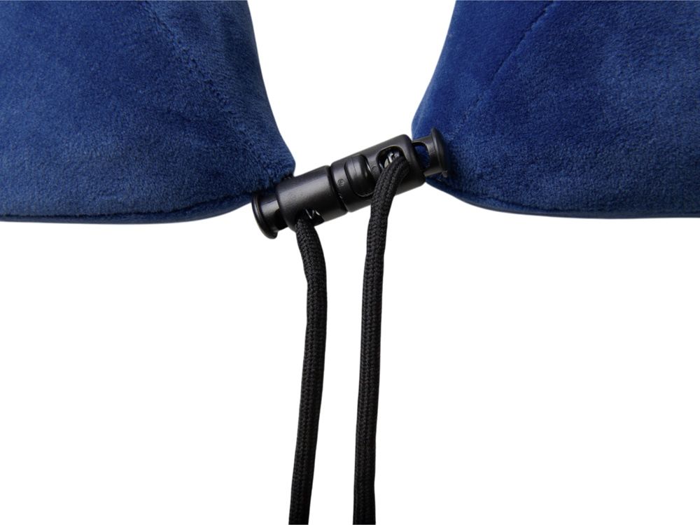 Подушка с эффектом памяти, с капюшоном "Dream Hood", синий