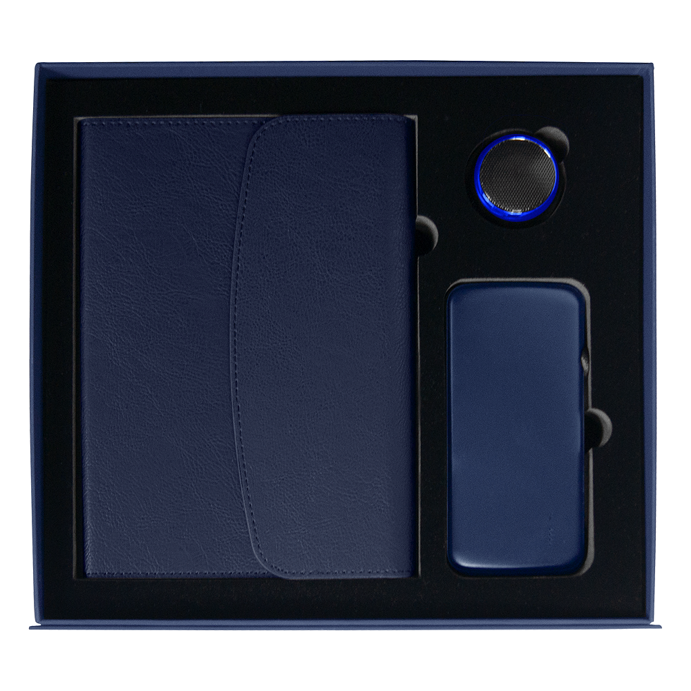 Набор подарочный Solution Prestige Trio (ежедневник в суперобложке, колонка