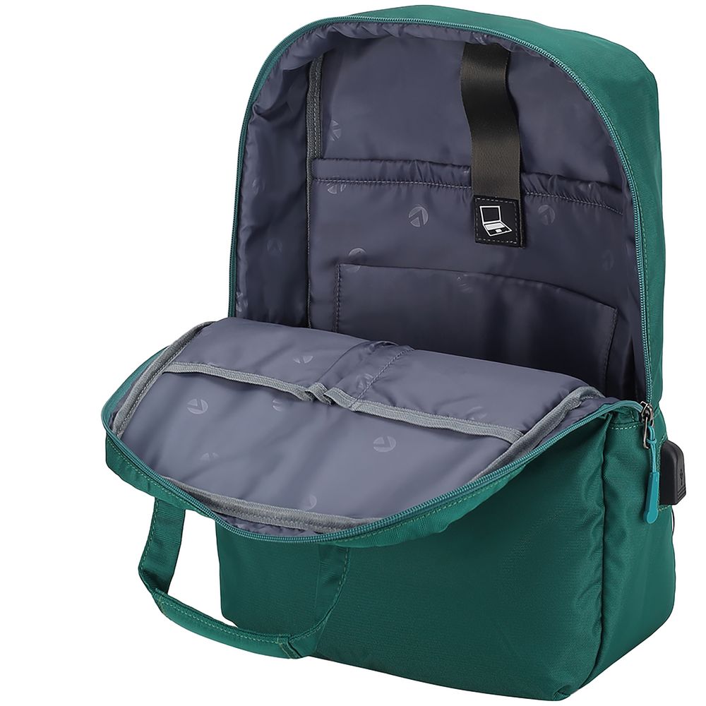 Рюкзак для ноутбука B135, бирюзовый Рюкзак для ноутбука B135, бирюзовый