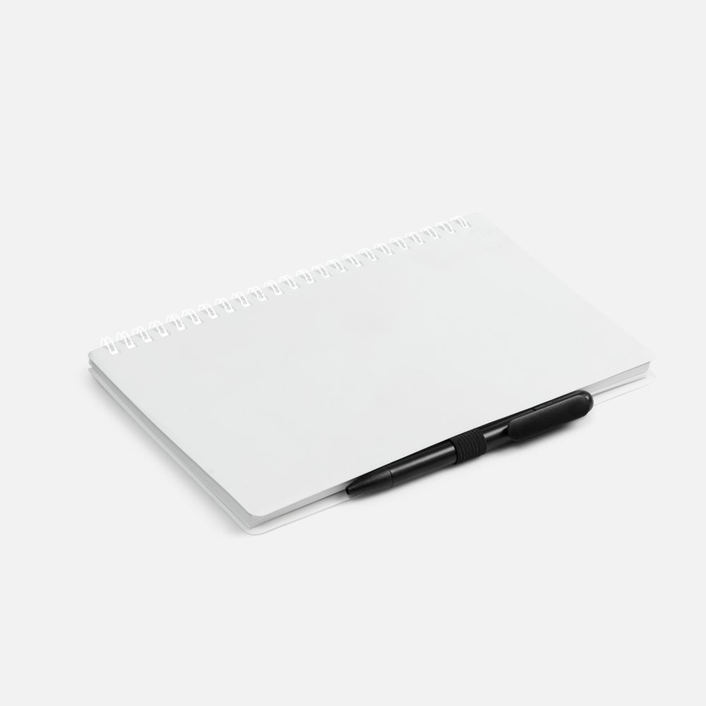 Блокнот на пружине Stone Line, белый
