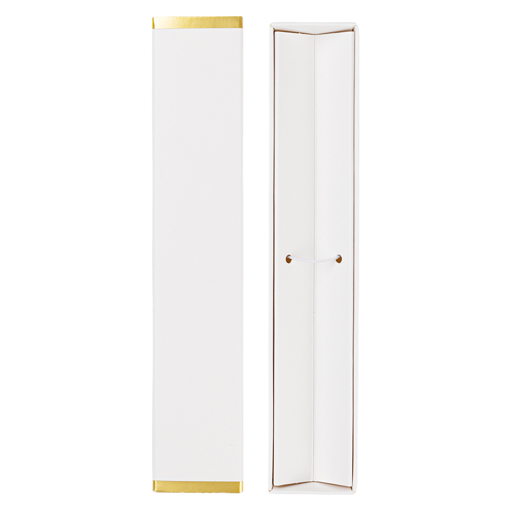 Коробка для ручки Cradle, белая с золотом