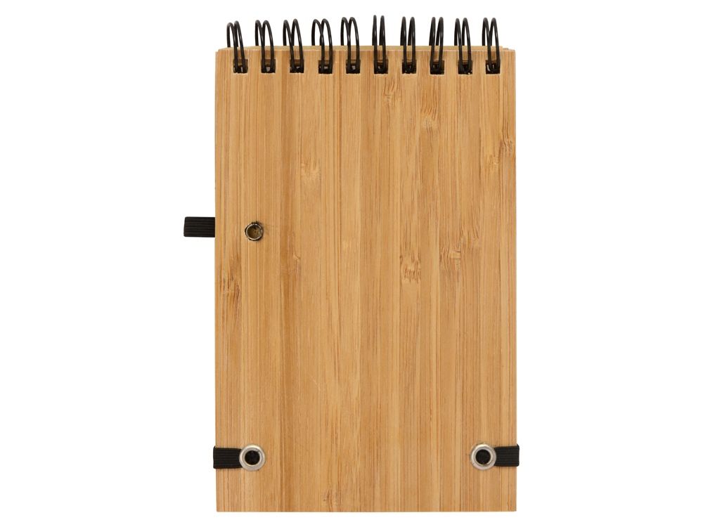 Блокнот B7 «Kawasaki» с обложкой из бамбука, натуральный