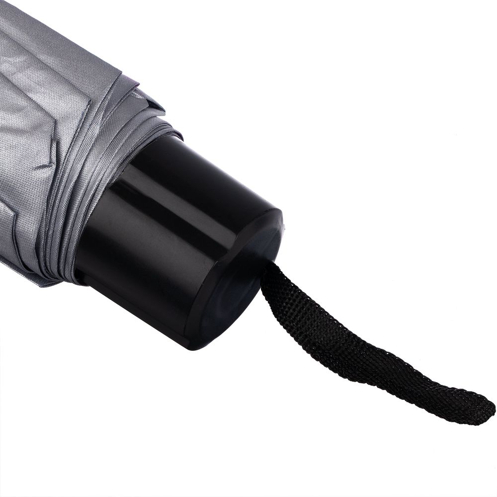 Зонт наоборот складной Stardome, синий с серебристым Зонт наоборот складной Stardome, синий с серебристым