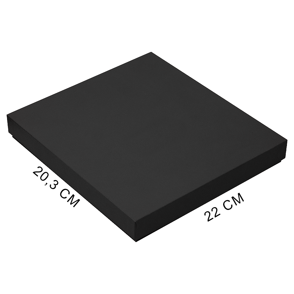 Коробка подарочная, размер  203*220*30 мм,  Solution Gift Soft Touch для ежедневника и ручки