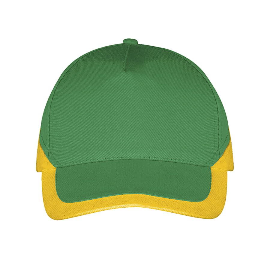 Бейсболка BOOSTER, 5 клиньев, металлическая застежка