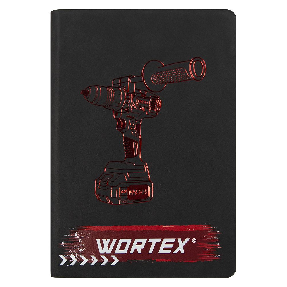 Ежедневник Flexy Nuba Print Sample Wortex А5, черный, недатированный, в гибкой обложке