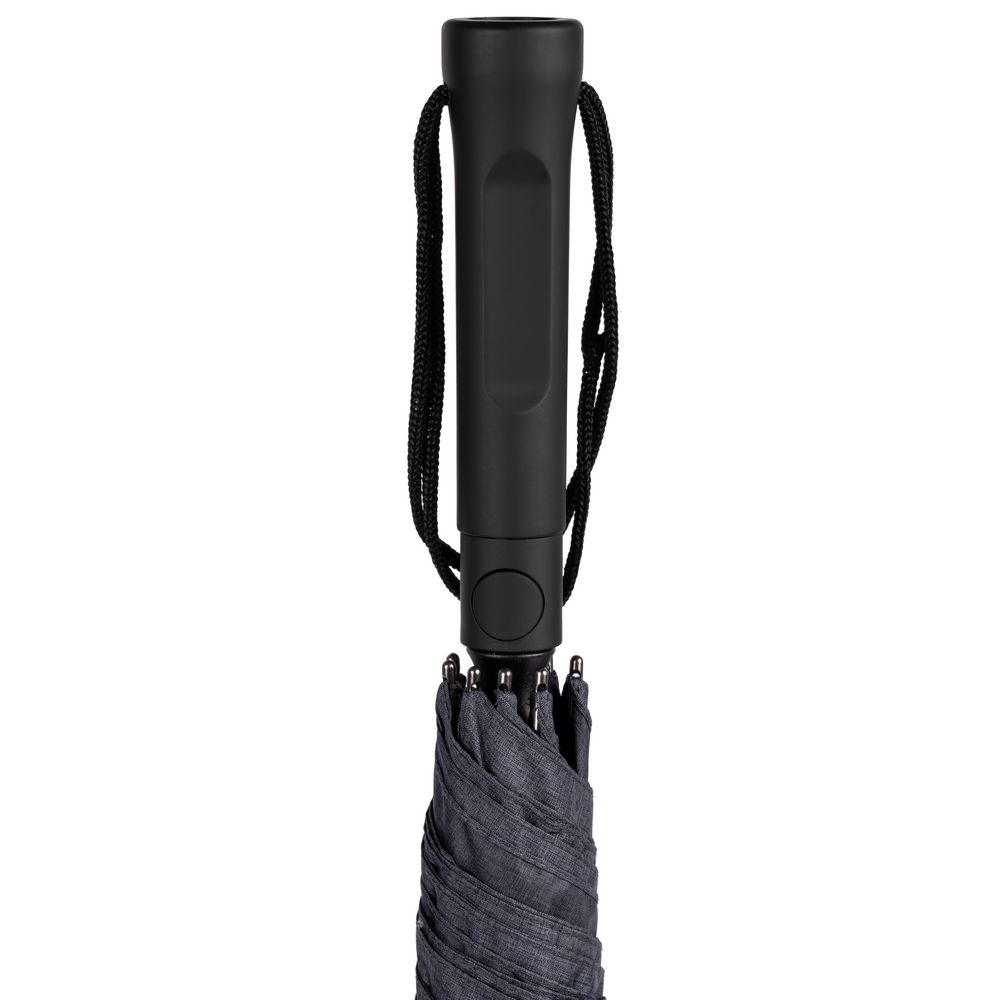 Зонт-трость rainVestment, темно-синий меланж Зонт-трость rainVestment, темно-синий меланж