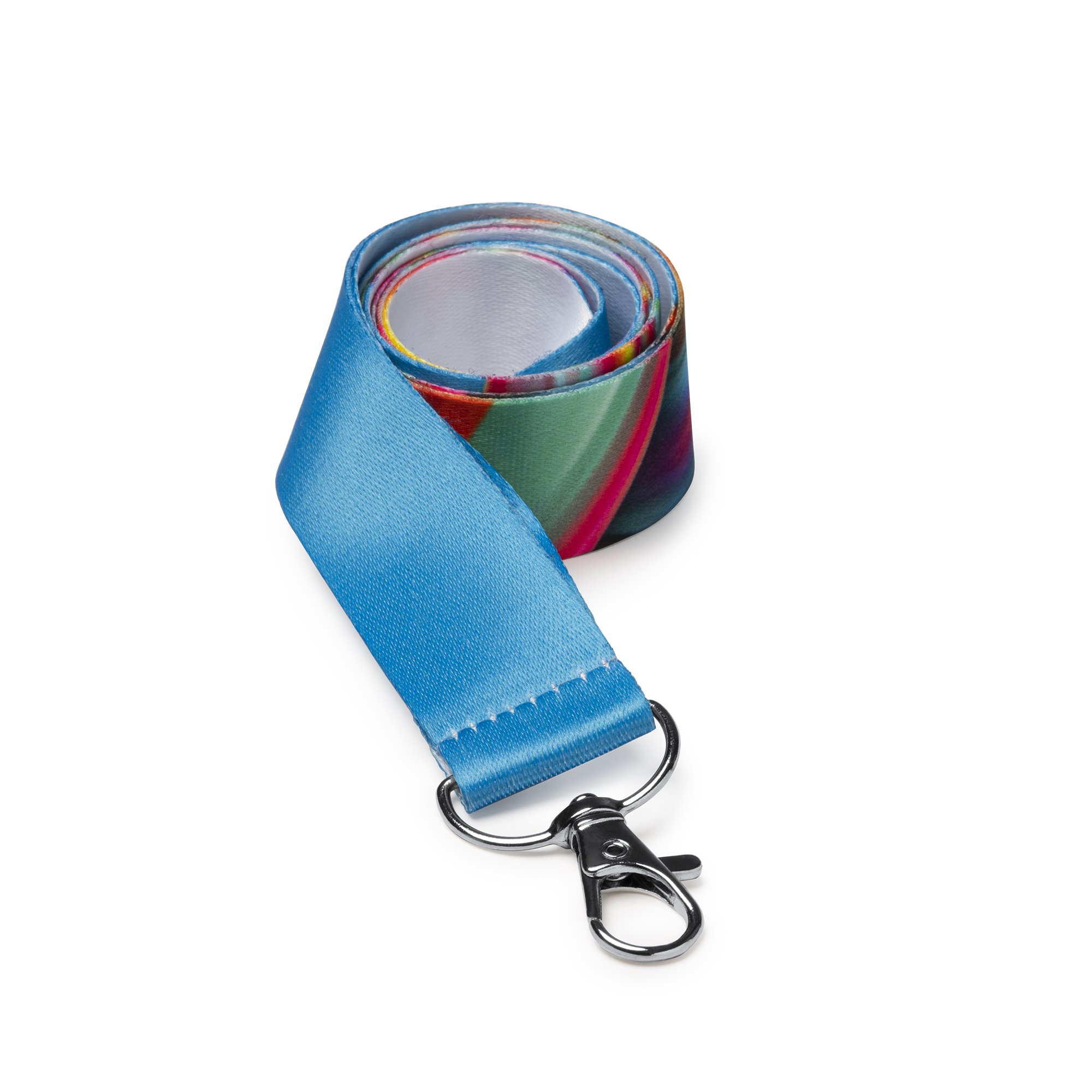 Ланъярд под сублимацию ELVIS, БЕЛЫЙ