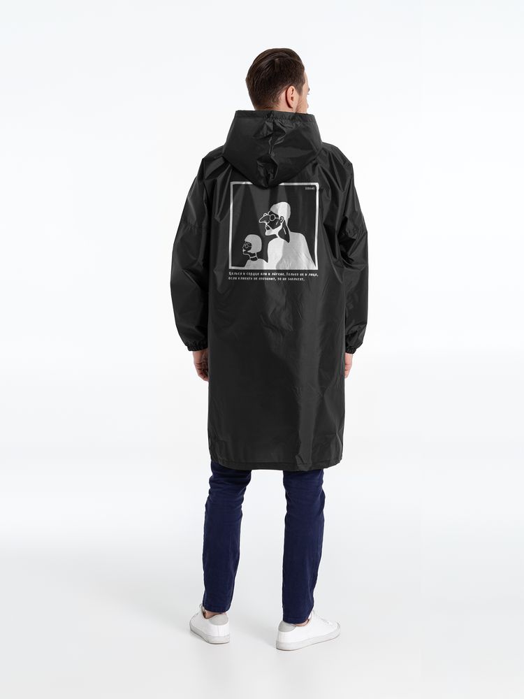 Дождевик «Леон», черный, размер XXL Дождевик «Леон», черный, размер XXL